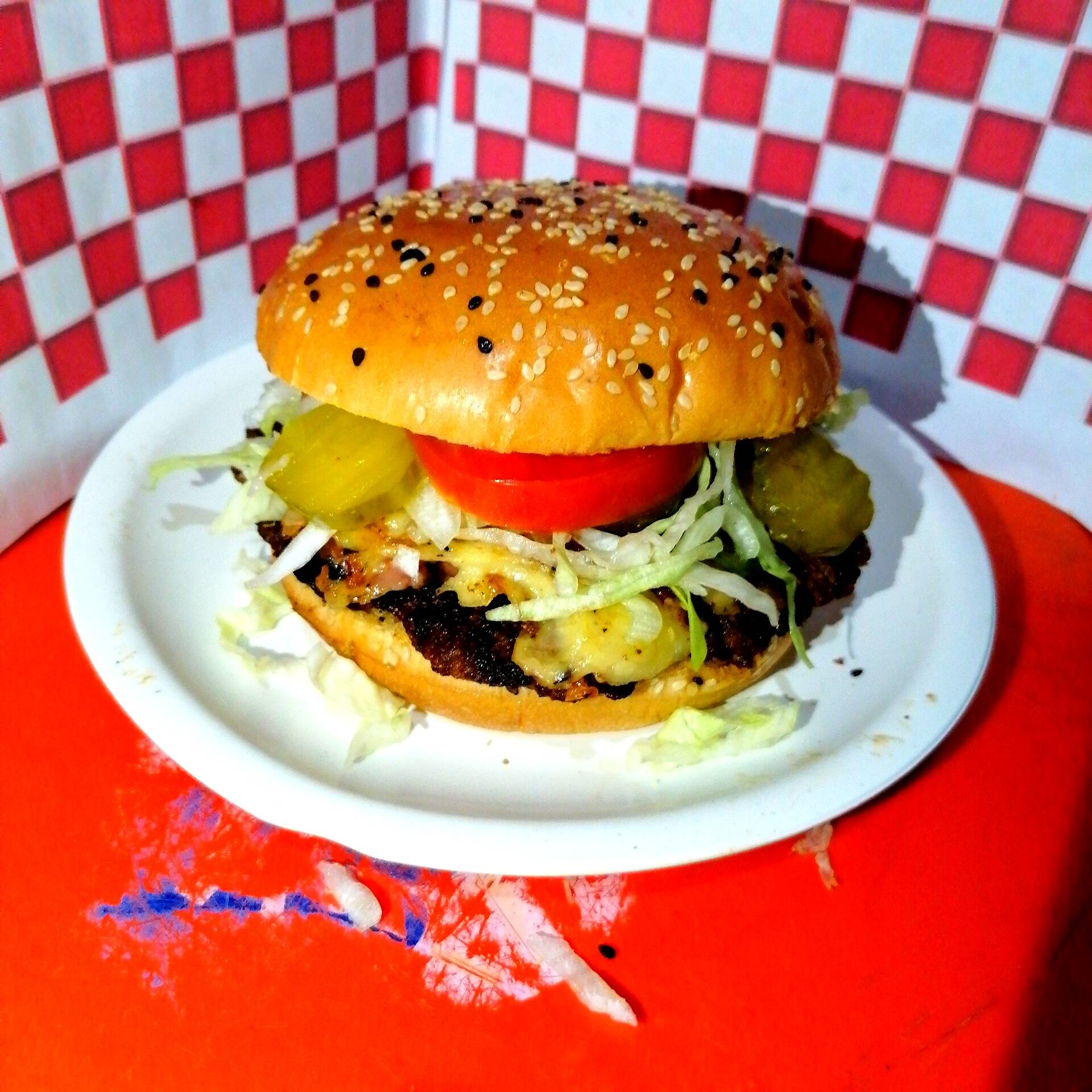 Hamburguesa Argentina ChoriQueso