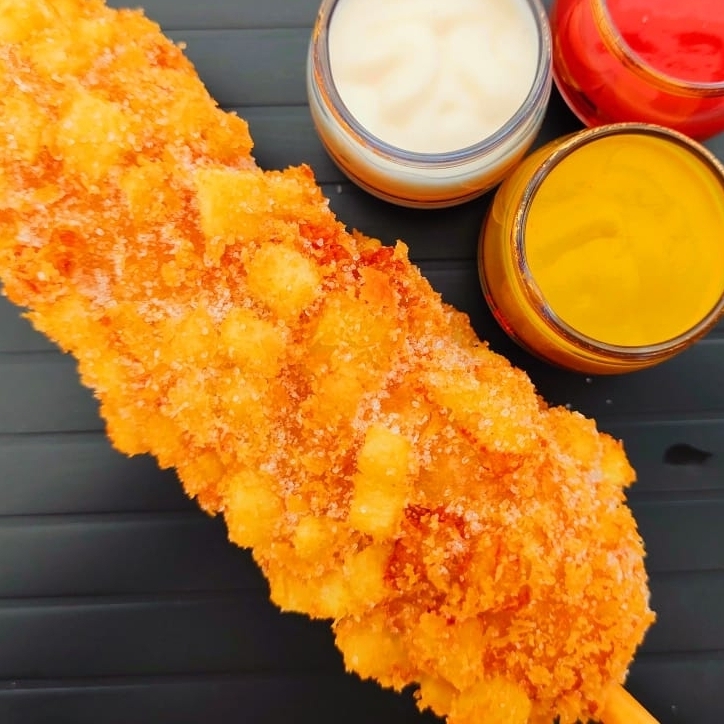 Corn Dog Papas