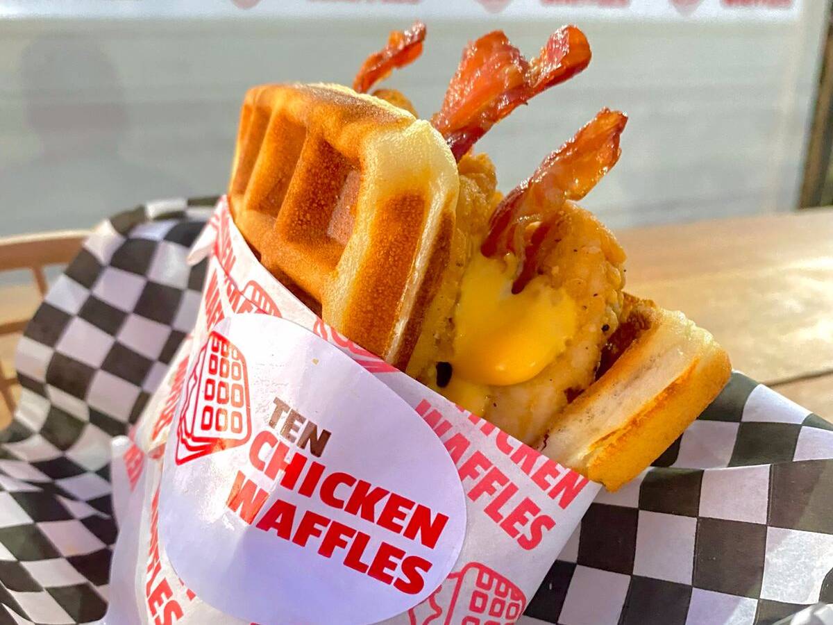 Ten Chicken Waffles