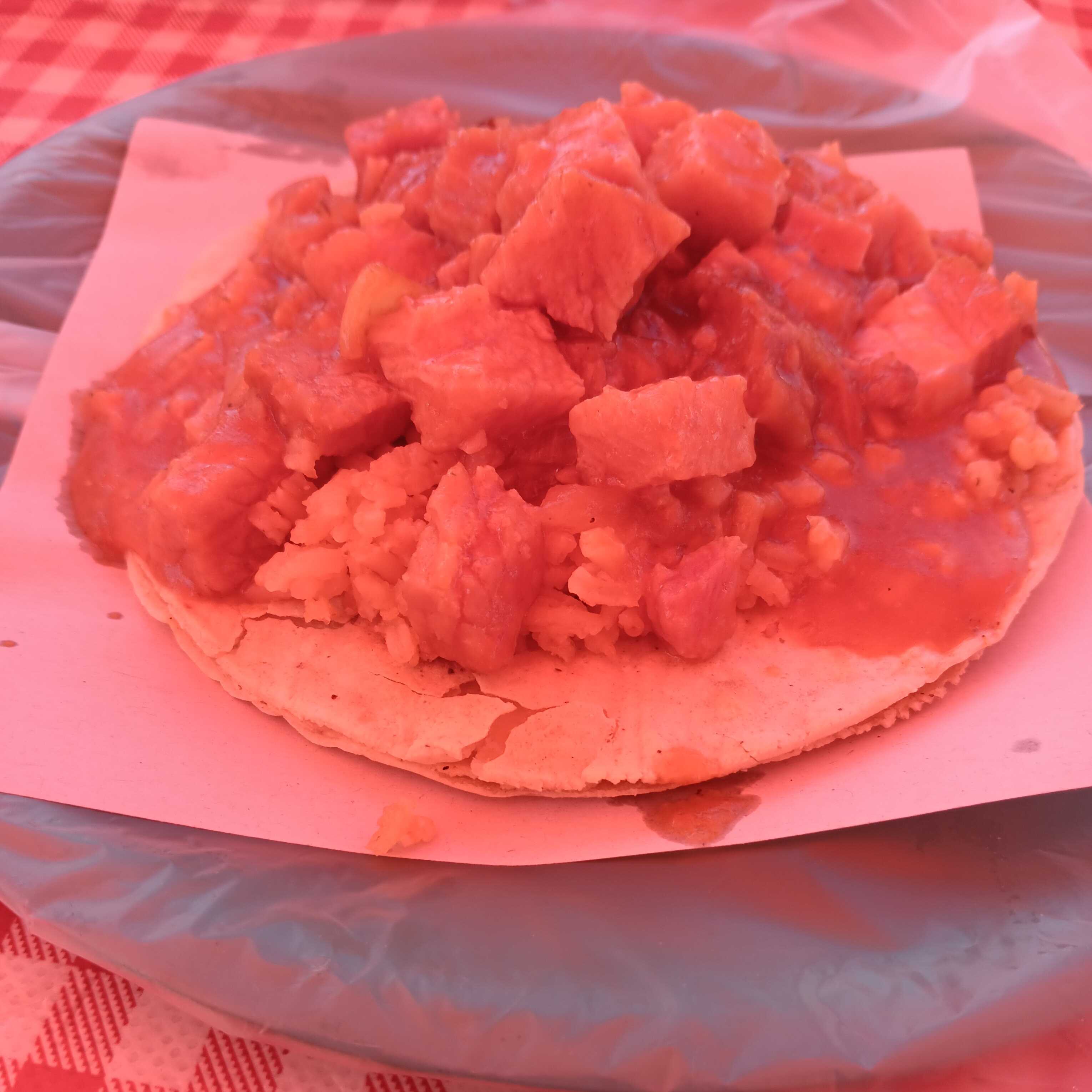 Taco-chuleta En Salsa