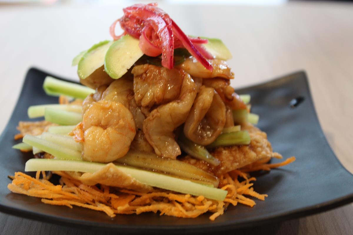 TOSTADITA DE AGUACHILE