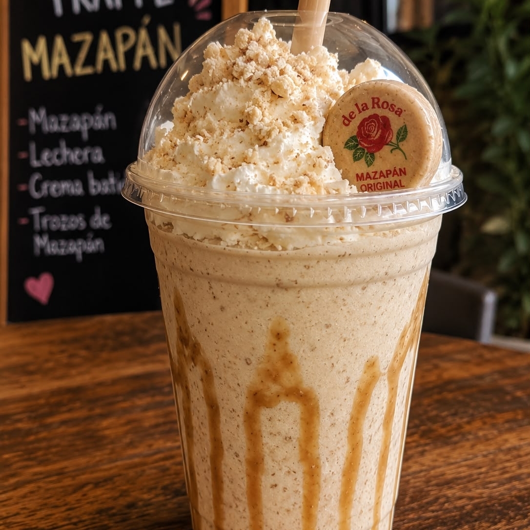 Frappé de Mazapán