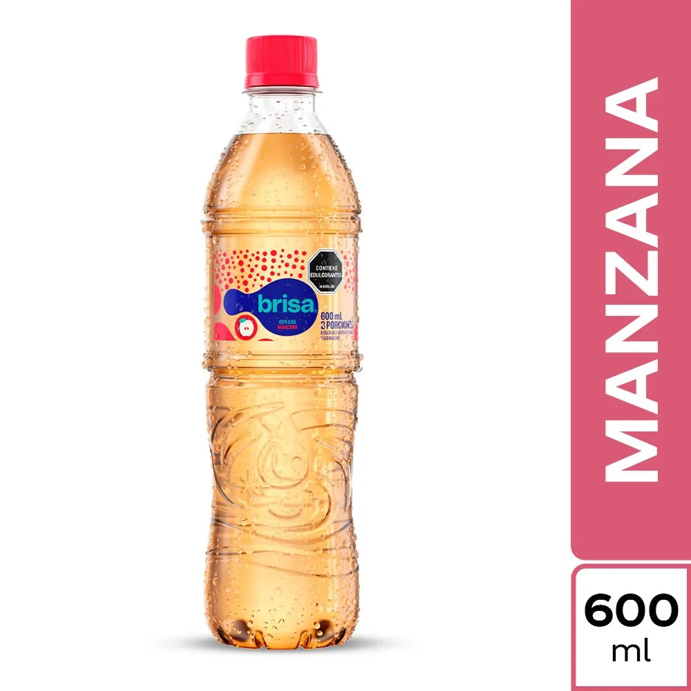 Agua con Gas Manzana 400 Ml