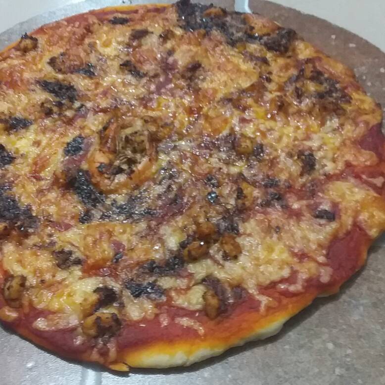 PIZZA AL GAMBERI