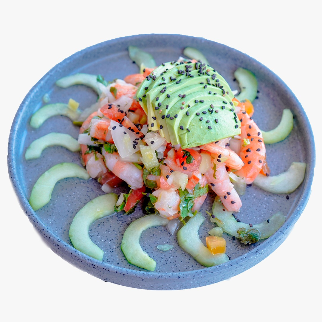 1/2 Orden Ceviche de Camarón
