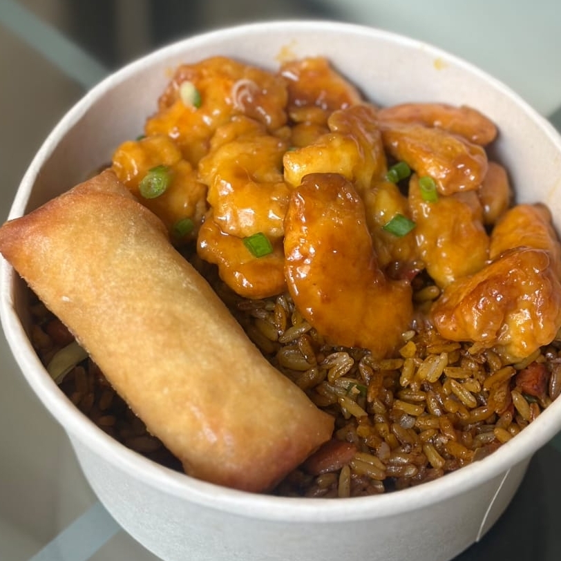 Box pollo a la naranja