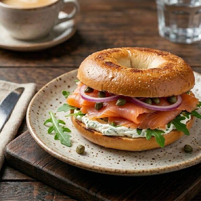 Sándwich Bagel con Salmón 280 g