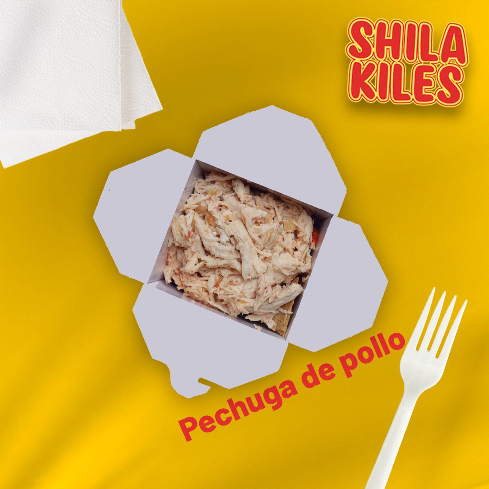 Shilakiles de Pechuga de Pollo