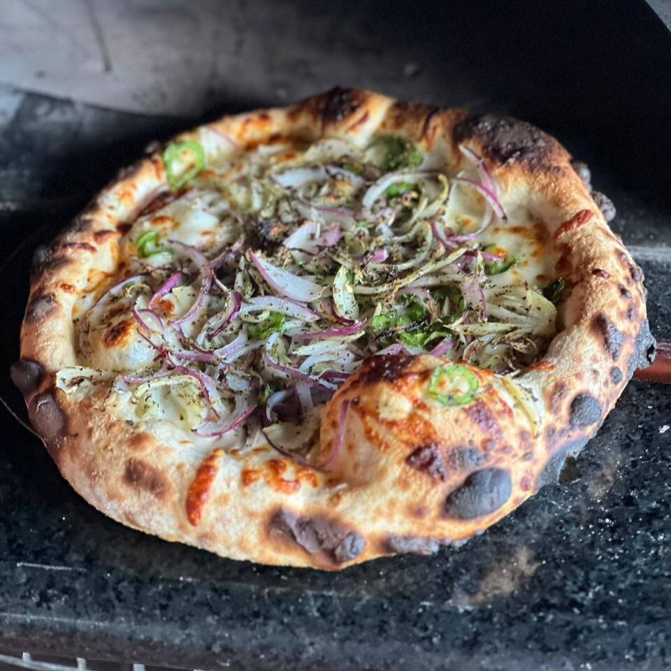 PIZZA FUGAZZETTA 3 CEBOLLAS