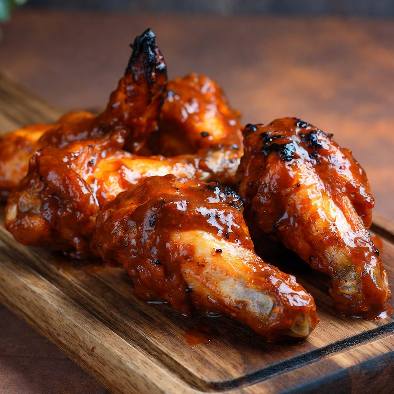 Alitas Tamarindo Chile de Árbol 6 Piezas