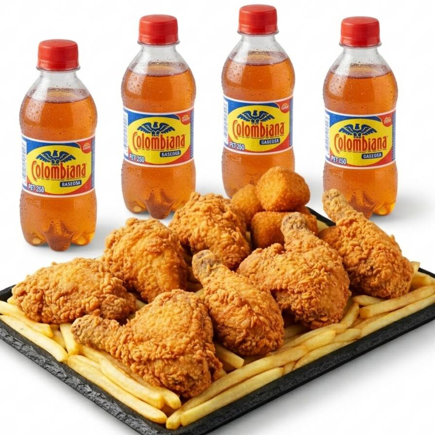 Combo Broaster 8 Presas