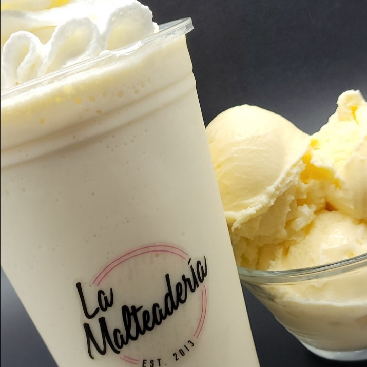 Malteada Grande de Vainilla