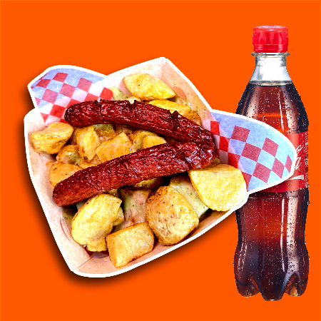 Combo Salchi-Ranchera + Cocacola