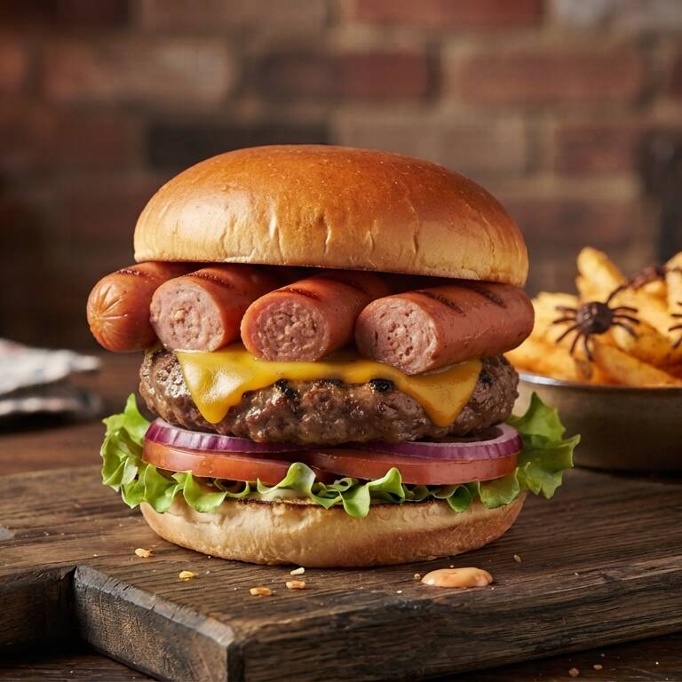 HAMBURGUESA ARAÑA