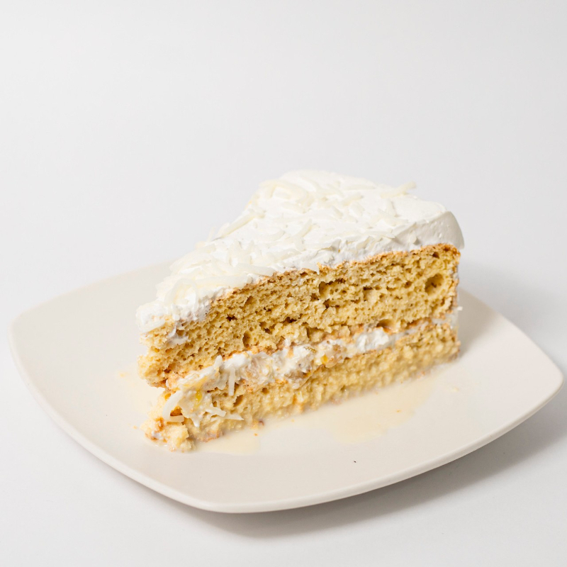 Pastel 3 Leches de Piña con Coco