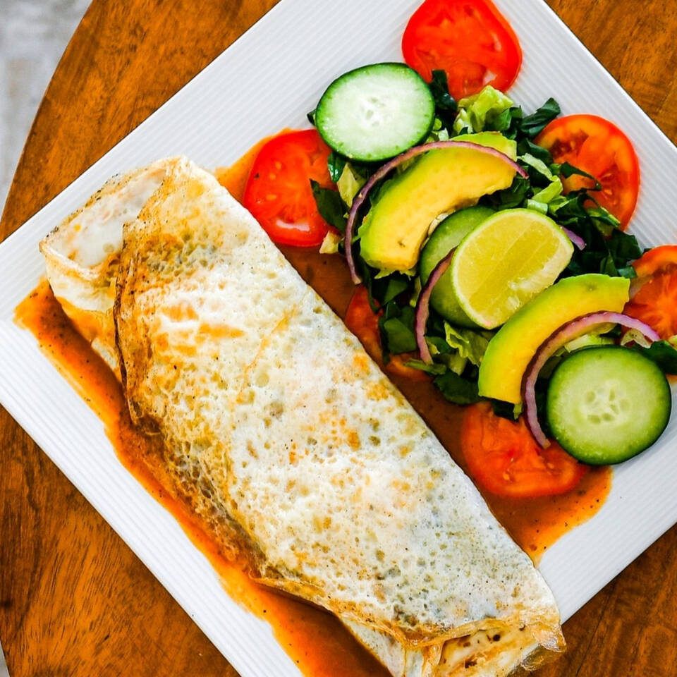 Omelette Vegetariano