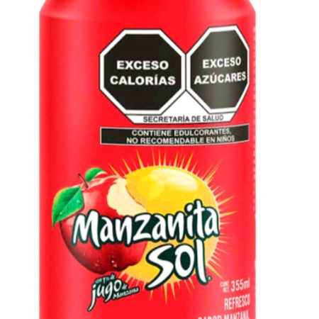 REFRESCO MANZANITA SOL 355ml