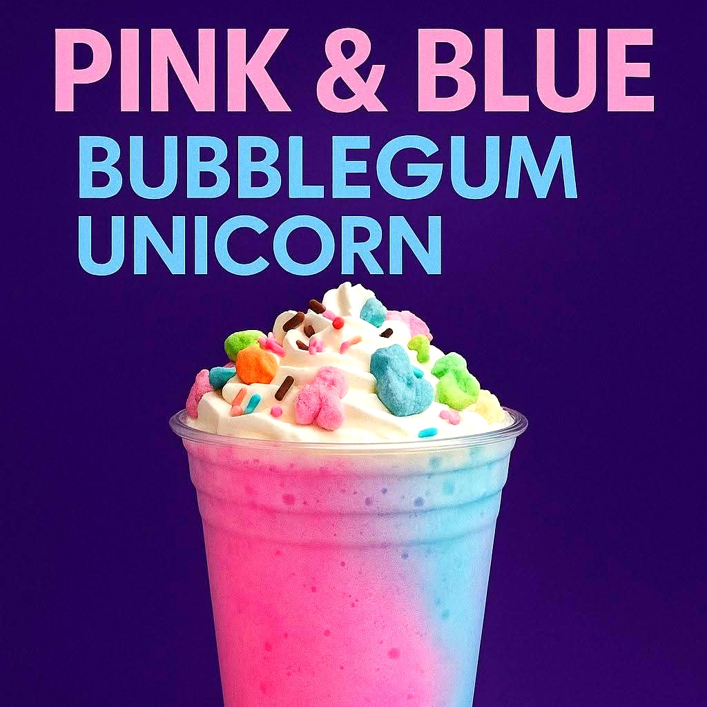 PINK AND BLUE