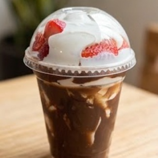 Fresas con Crema y Nutella 16 Oz