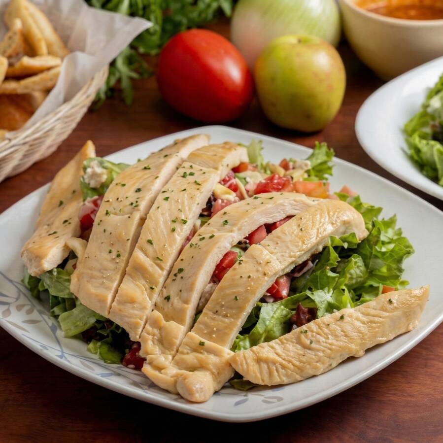 Ensalada Campesina con Pollo Asado