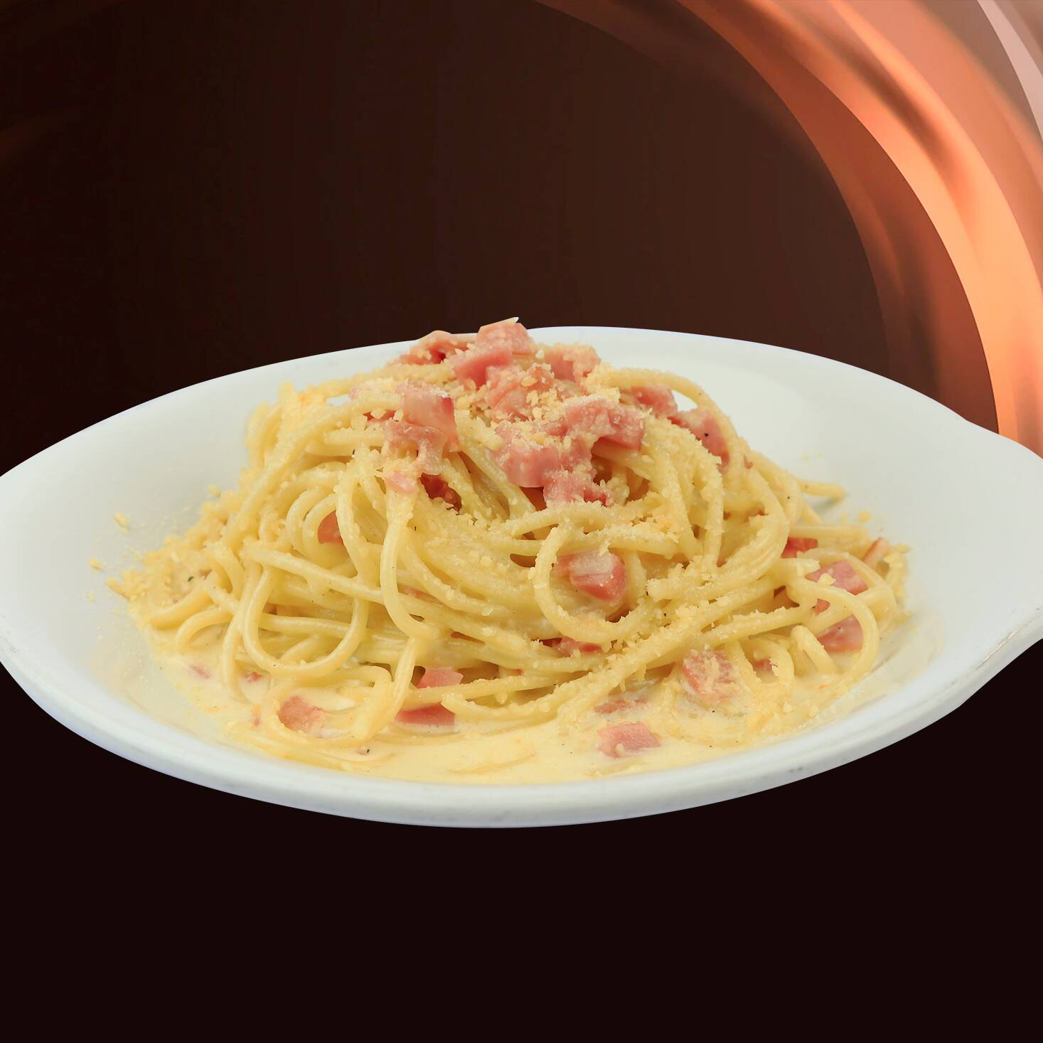 Pasta al Burro con Jamón