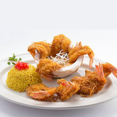 Camarones al Coco