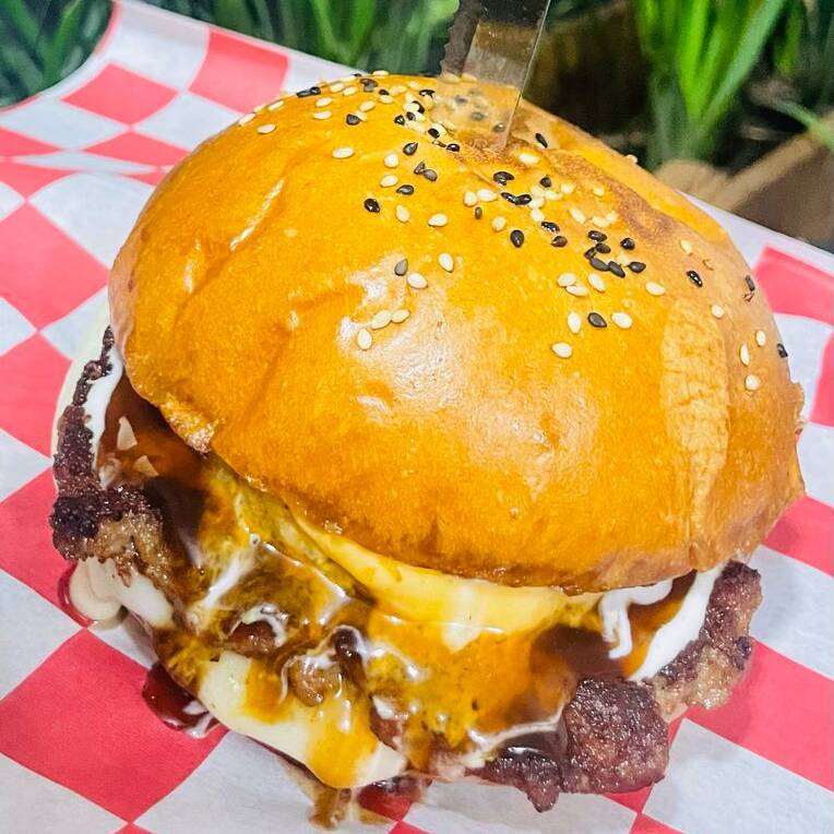 Hamburguesa Hawaiana
