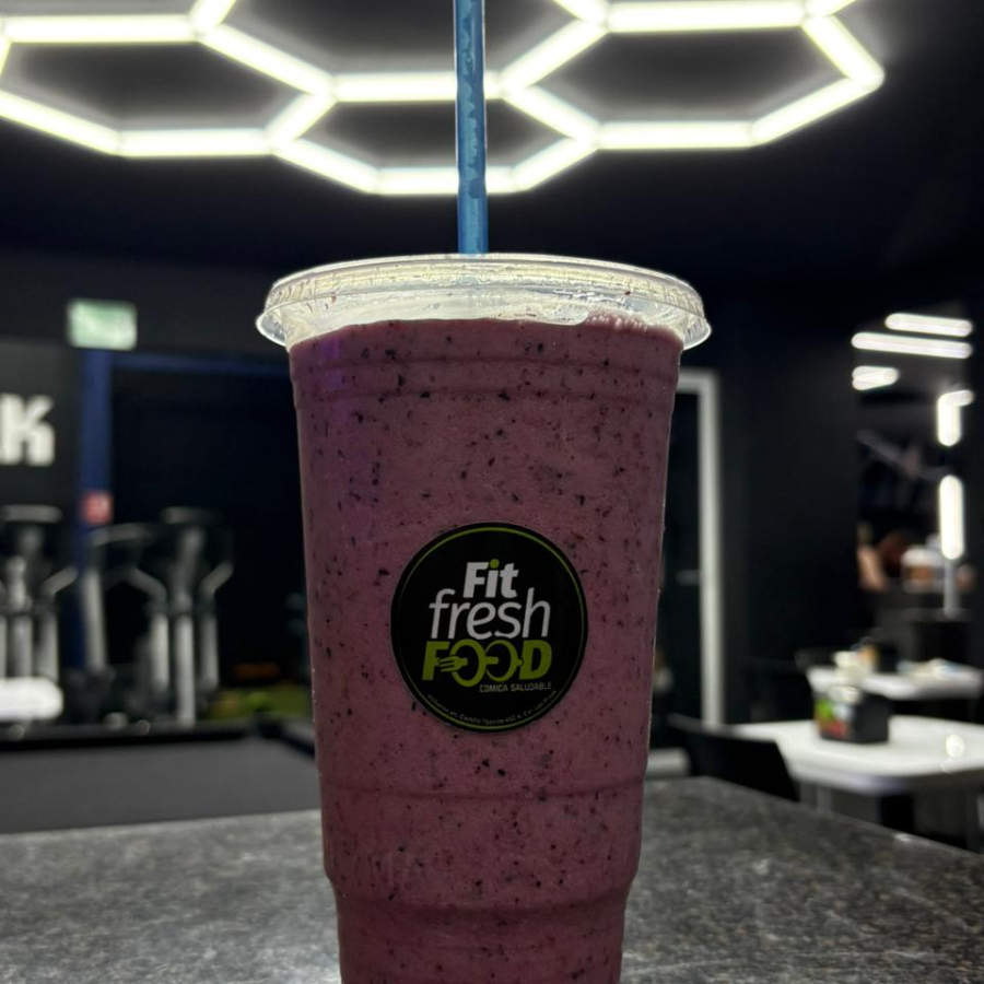 Licuado de Proteina Frutos Rojos