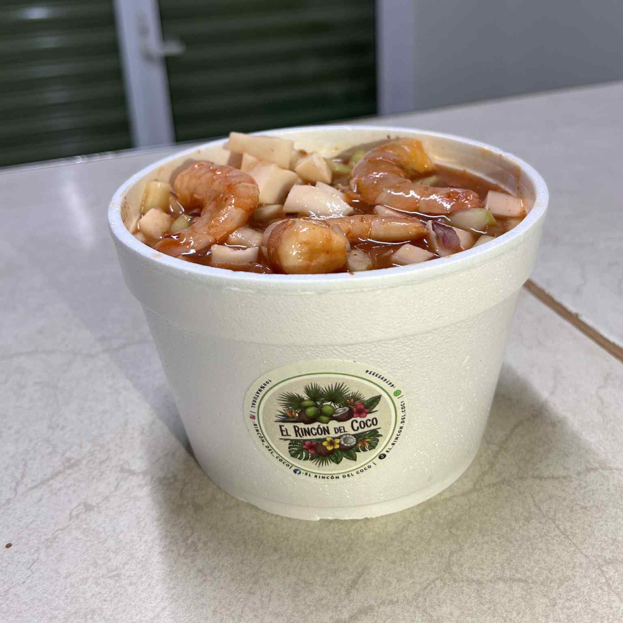 Coco con Camarón ½ LT