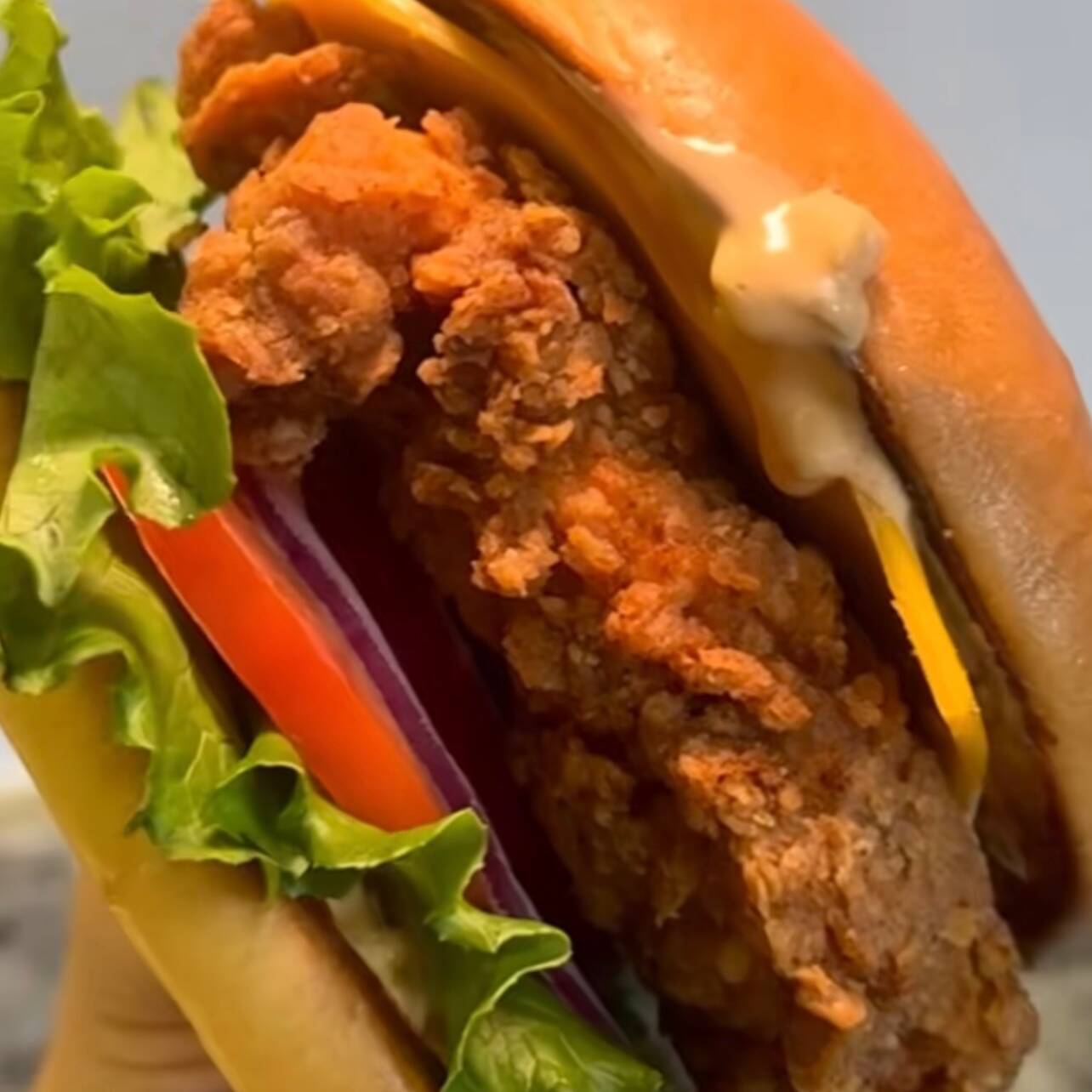 Hamburguesa Crispy King