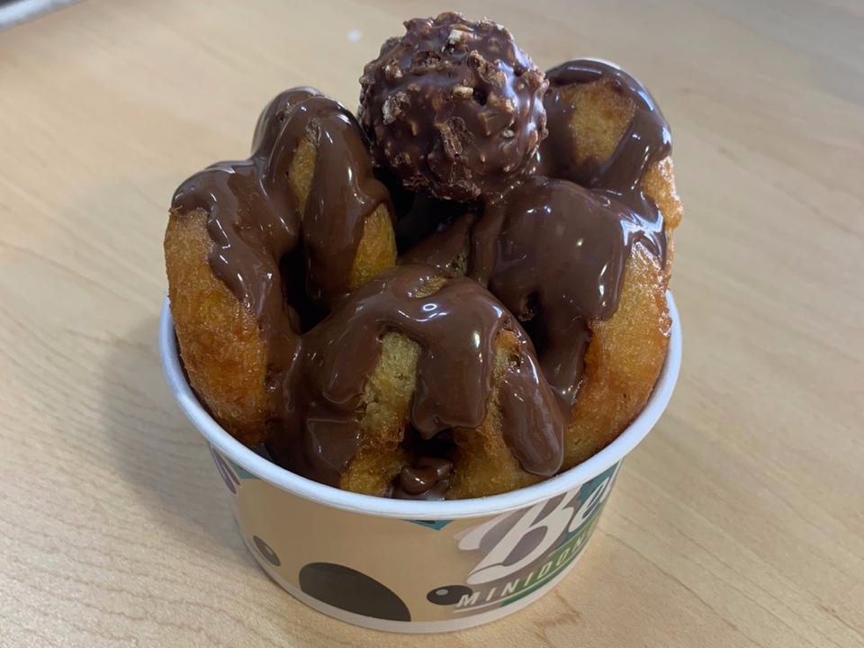 Media Docena de Donas con Nutella y Ferrero