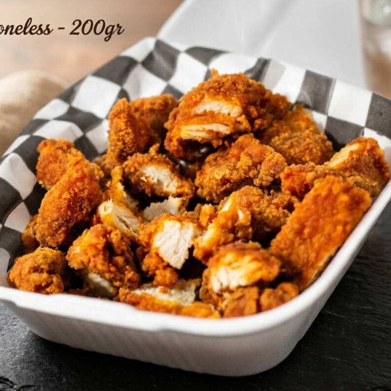 Boneless porcion 200 g.