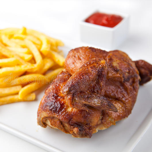 MEDIO POLLO + HELADO DE LITRO