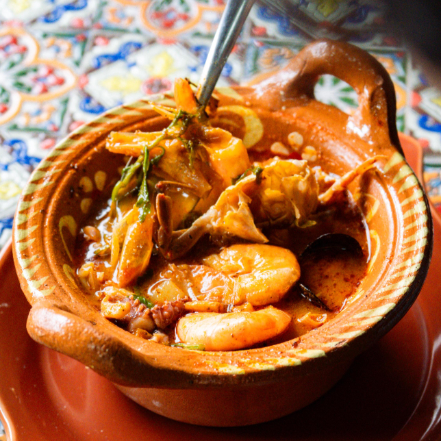 Caldo de Mariscos