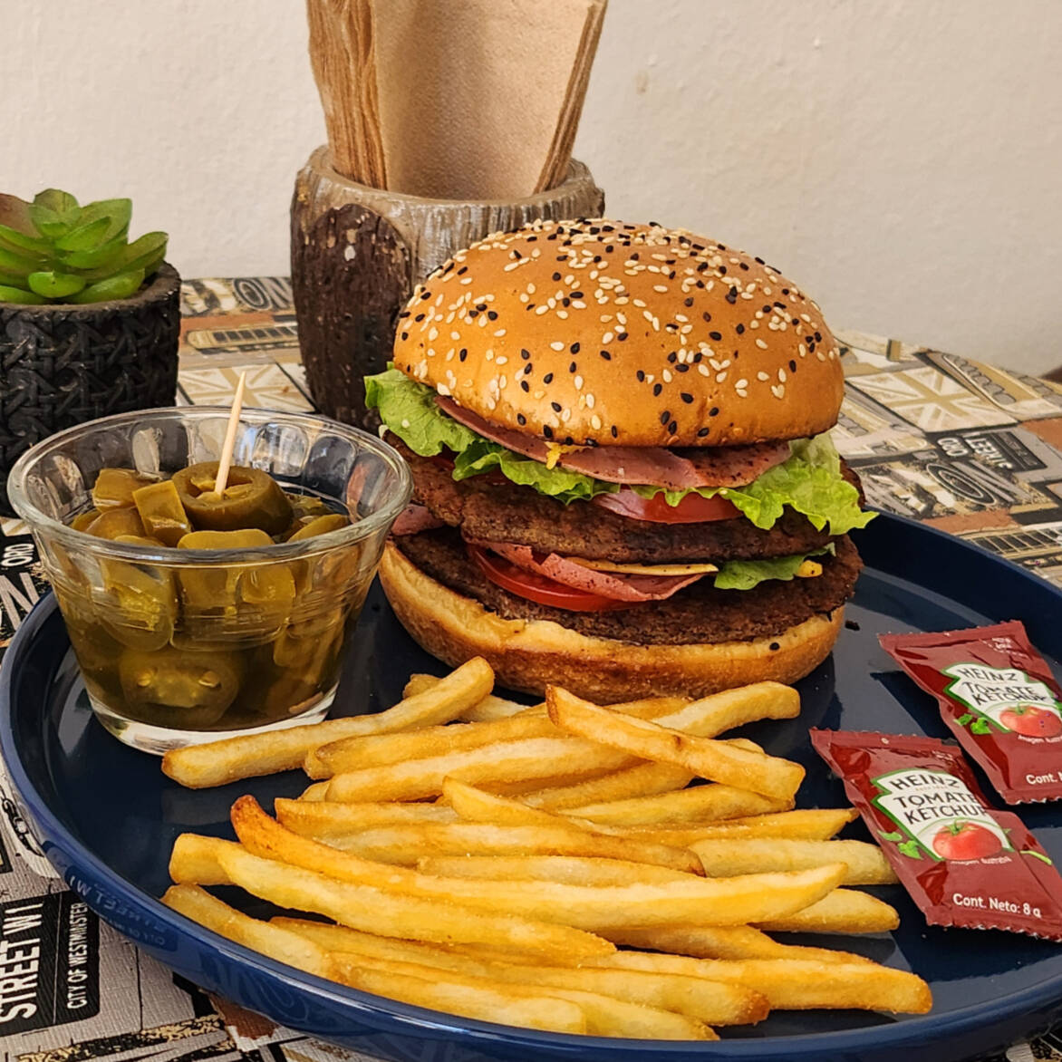 Hamburguesa Doble Carne
