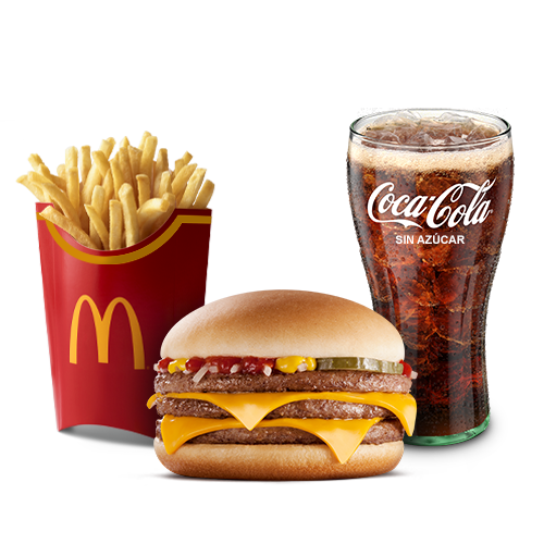 McCombo Grande Triple Hamburguesa con Queso