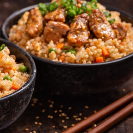 ARROZ FRITO CON POLLO