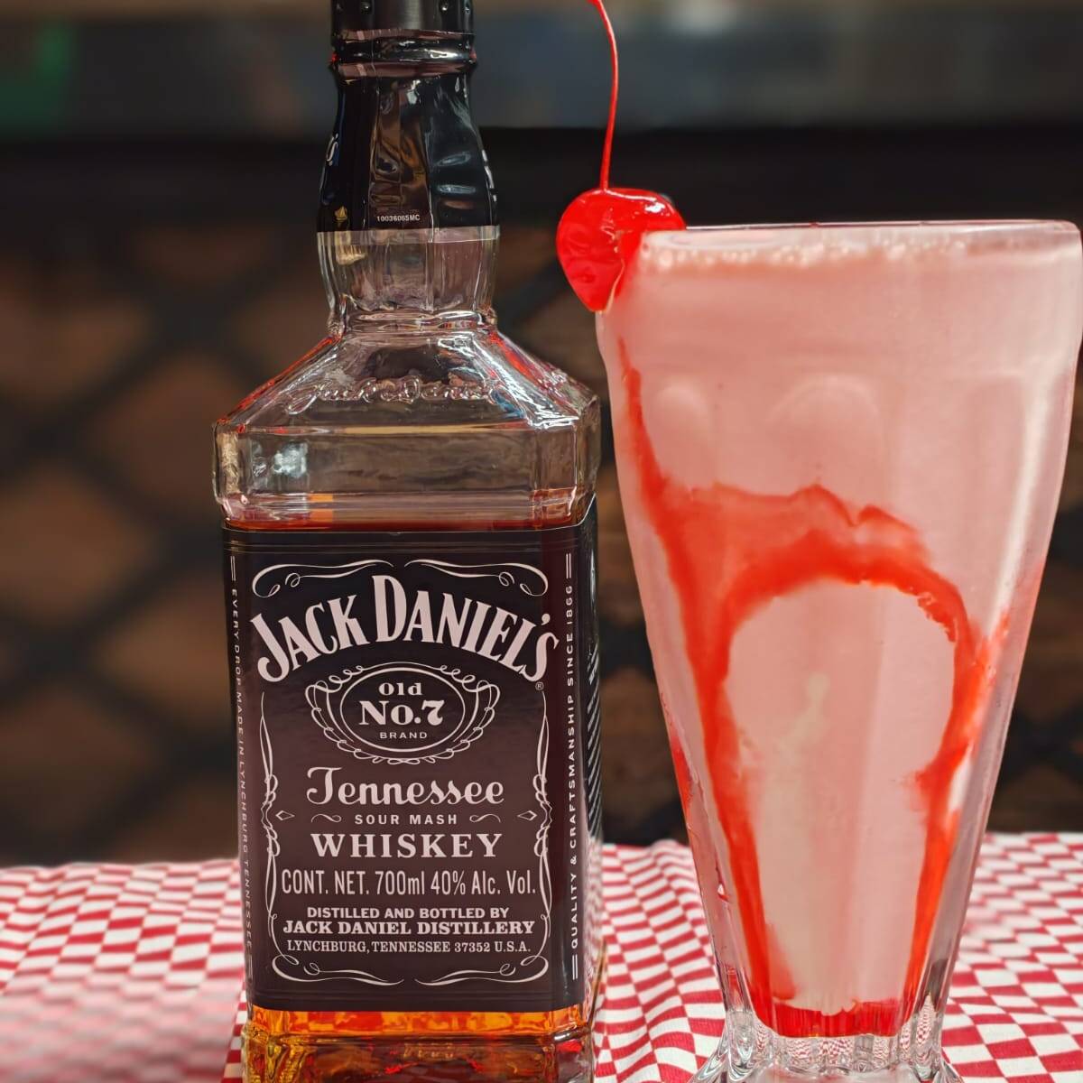 Malteada De Fresa con JACK