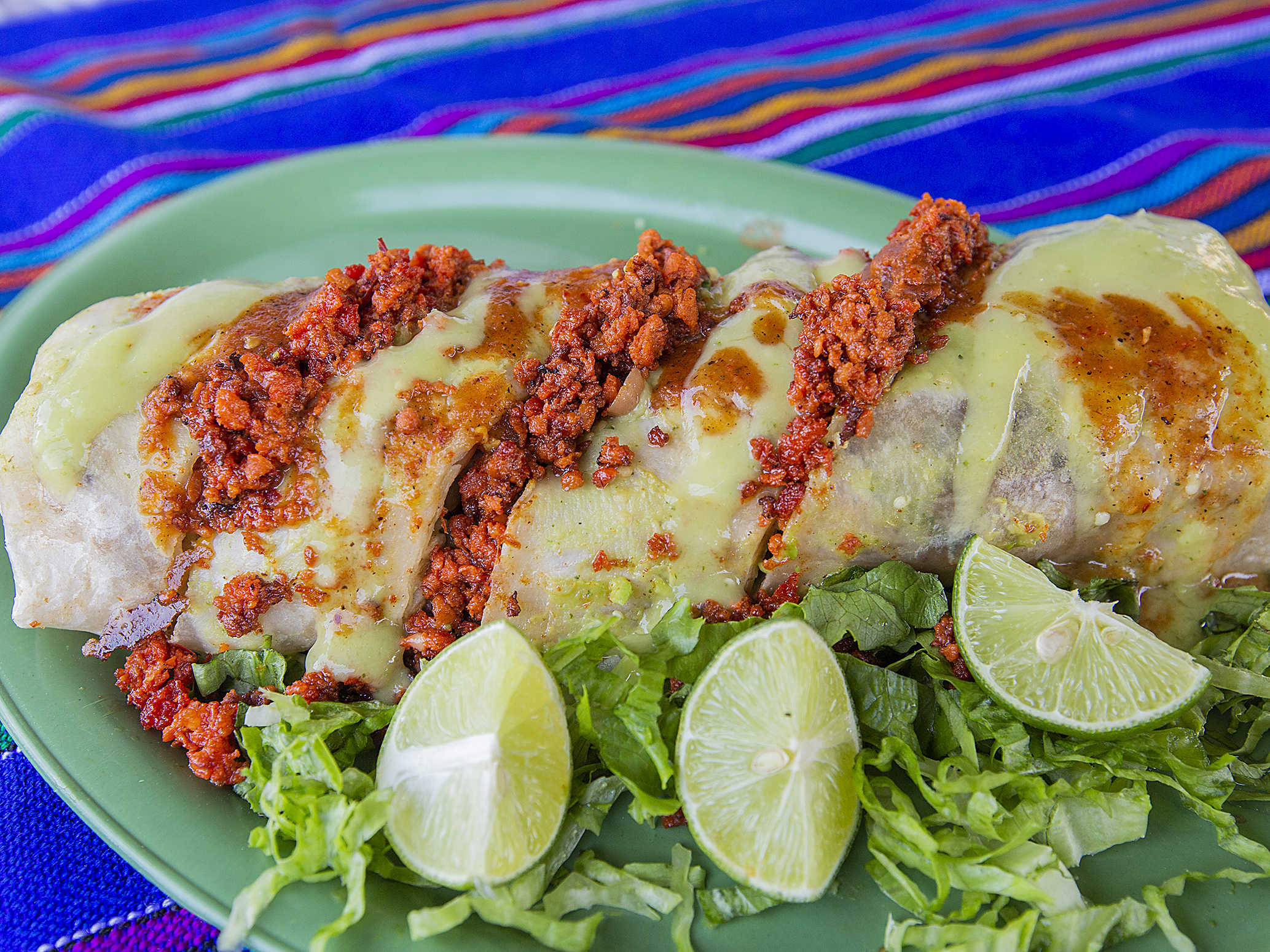 BURRITO DE CHORIZO