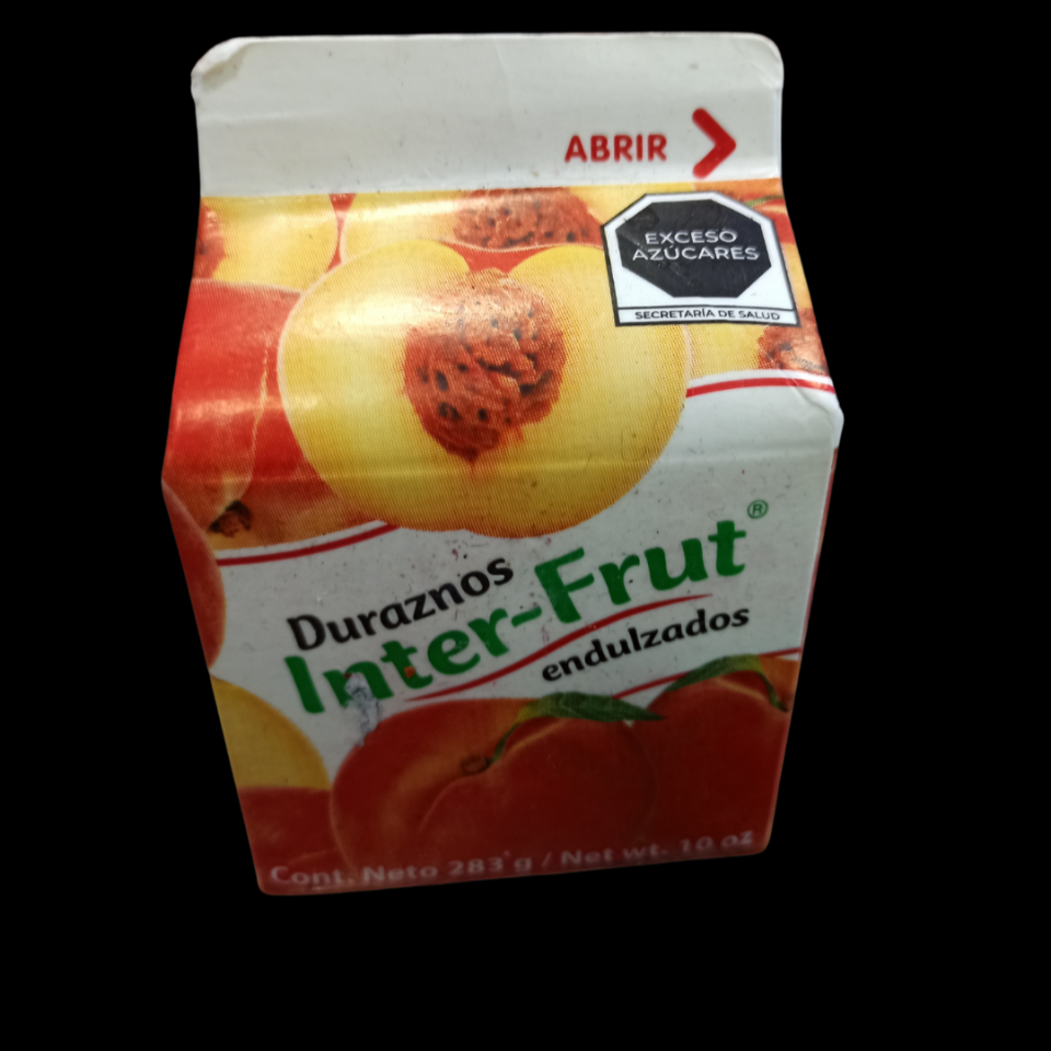 Durazno con Chantilly