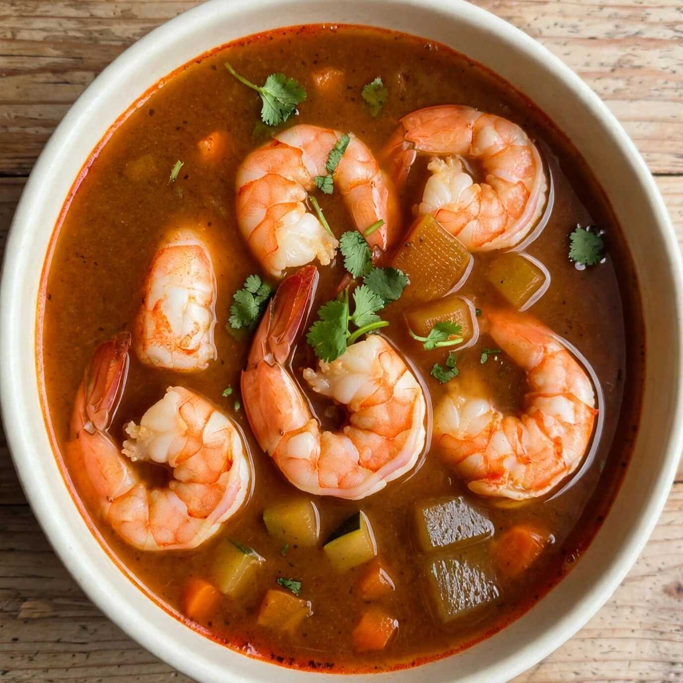 Caldo de Camarón