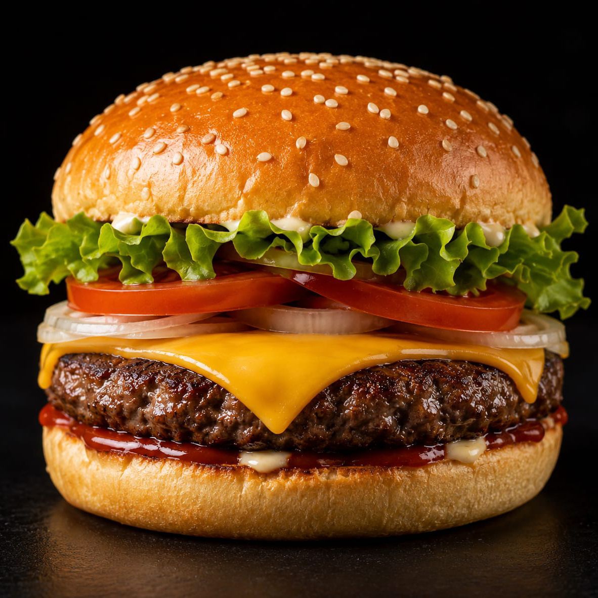 Hamburguesa Mixta(pollo, Carne)