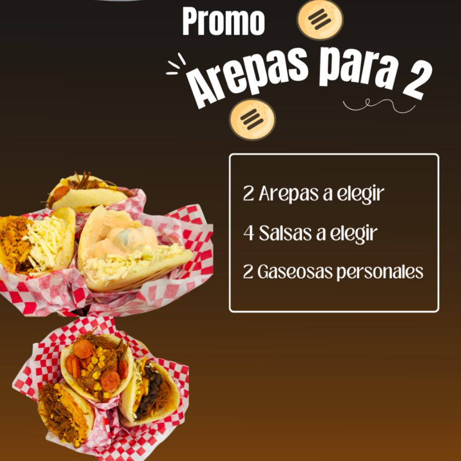 Arepas para 2