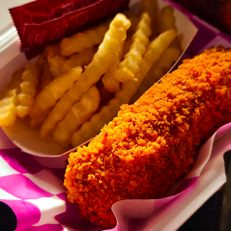 Banderilla Coreana Salchicha Doritos