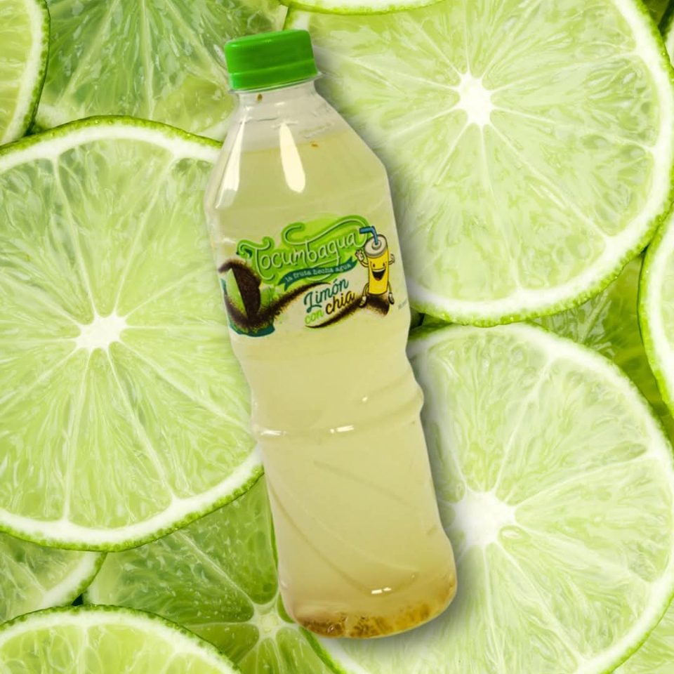Agua de Limón con Chía 600 ml