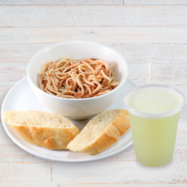 Spaghetti Bolognesa + Limonada