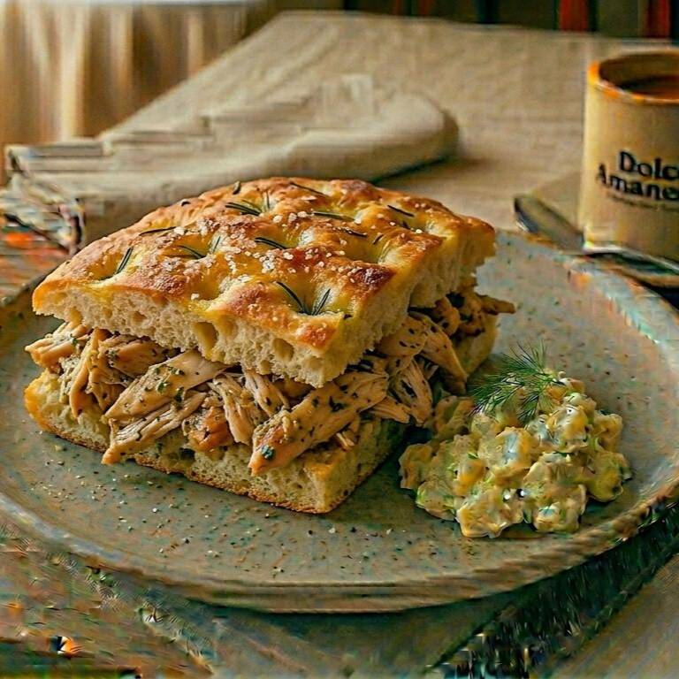 Focaccia de Pollo
