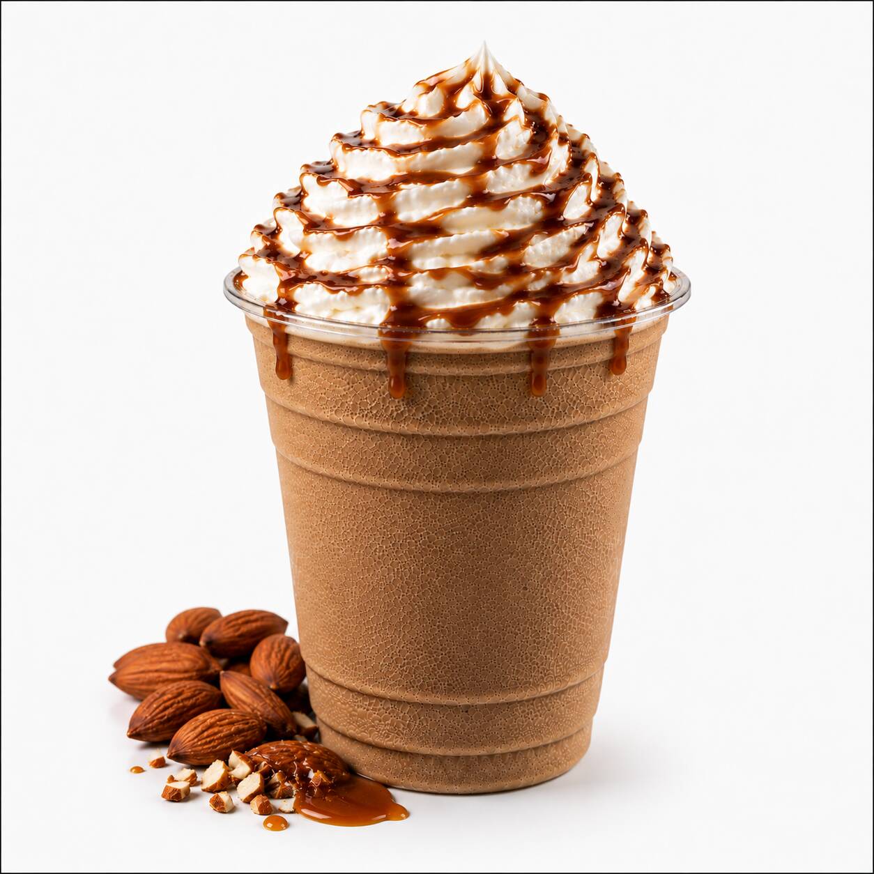 COFFE & SWEET ALMOND FRAPPÉ