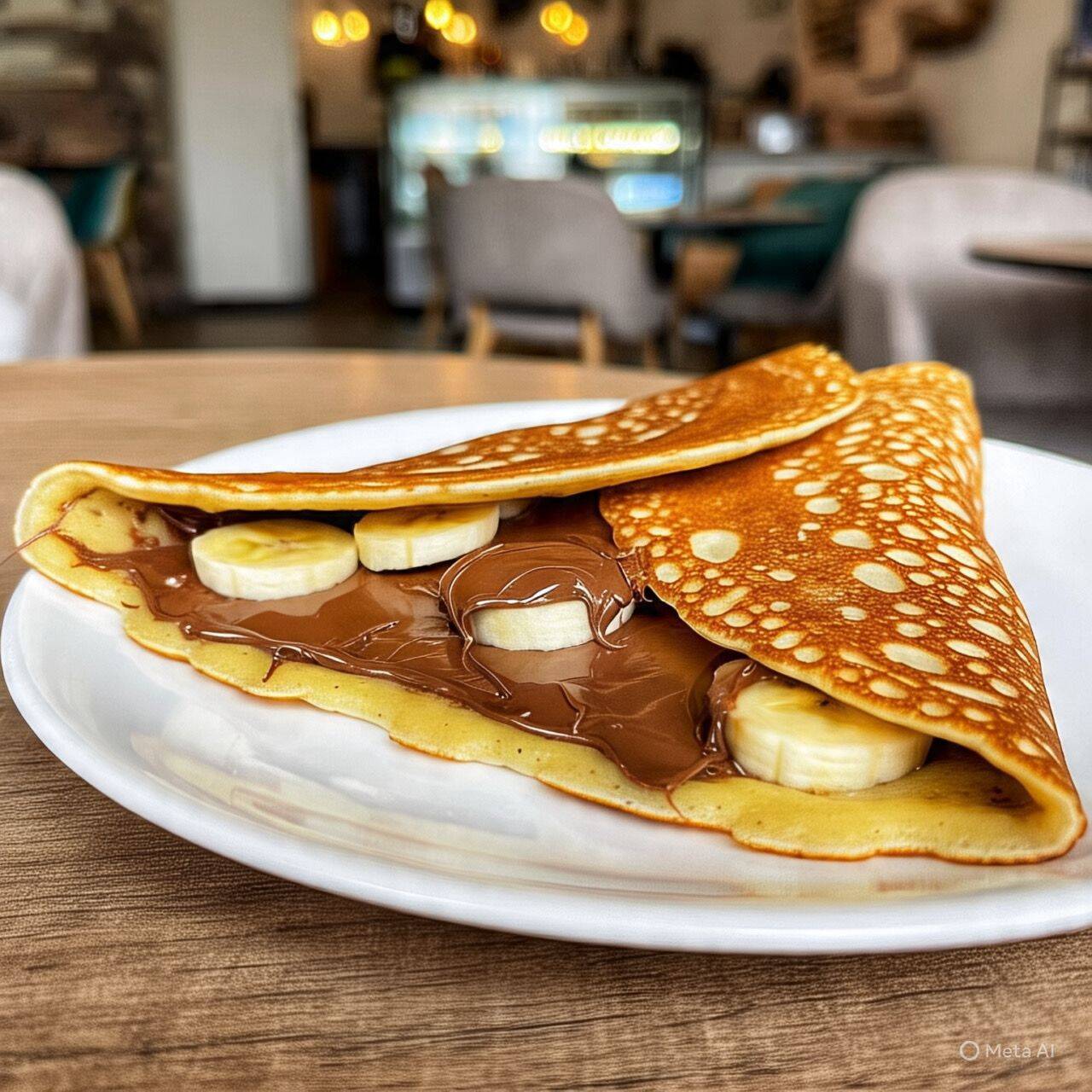 Crepa de Platano con NUTELLA