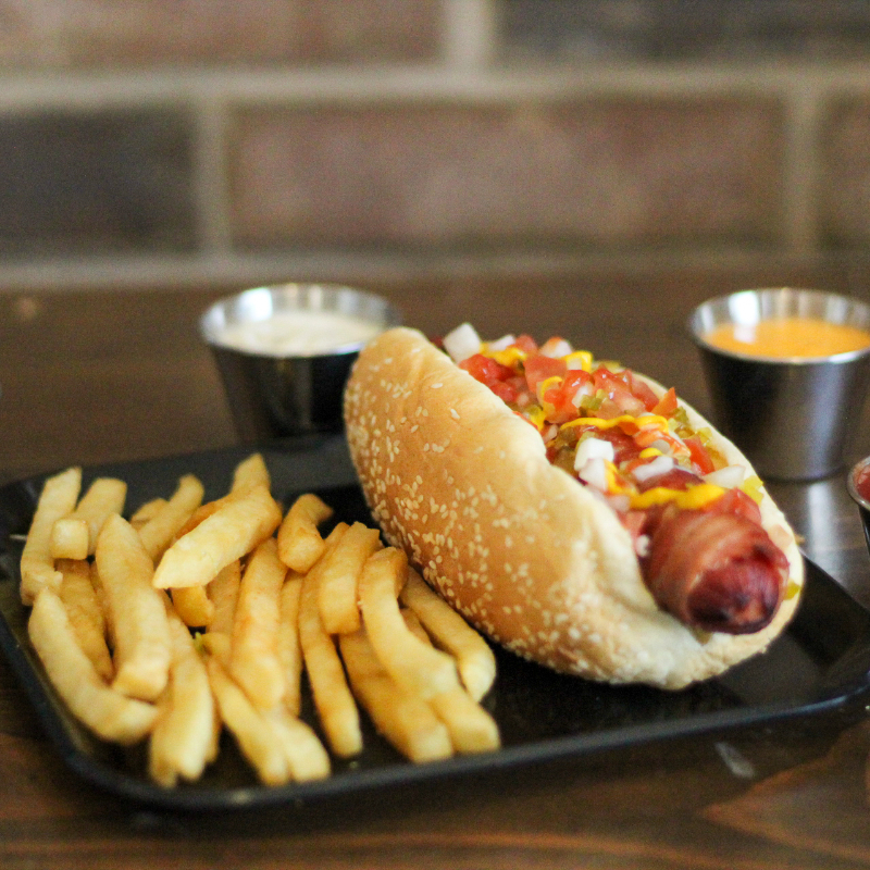 Hot Dog Jumbo con Papas